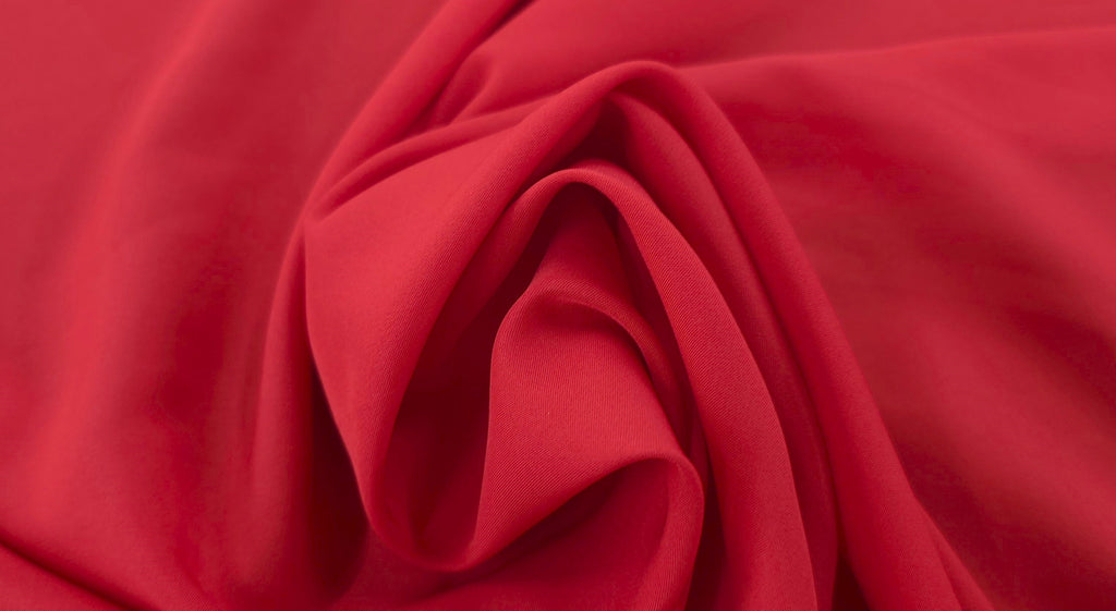 Pongee Polyester Lining Red – DK Fabrics