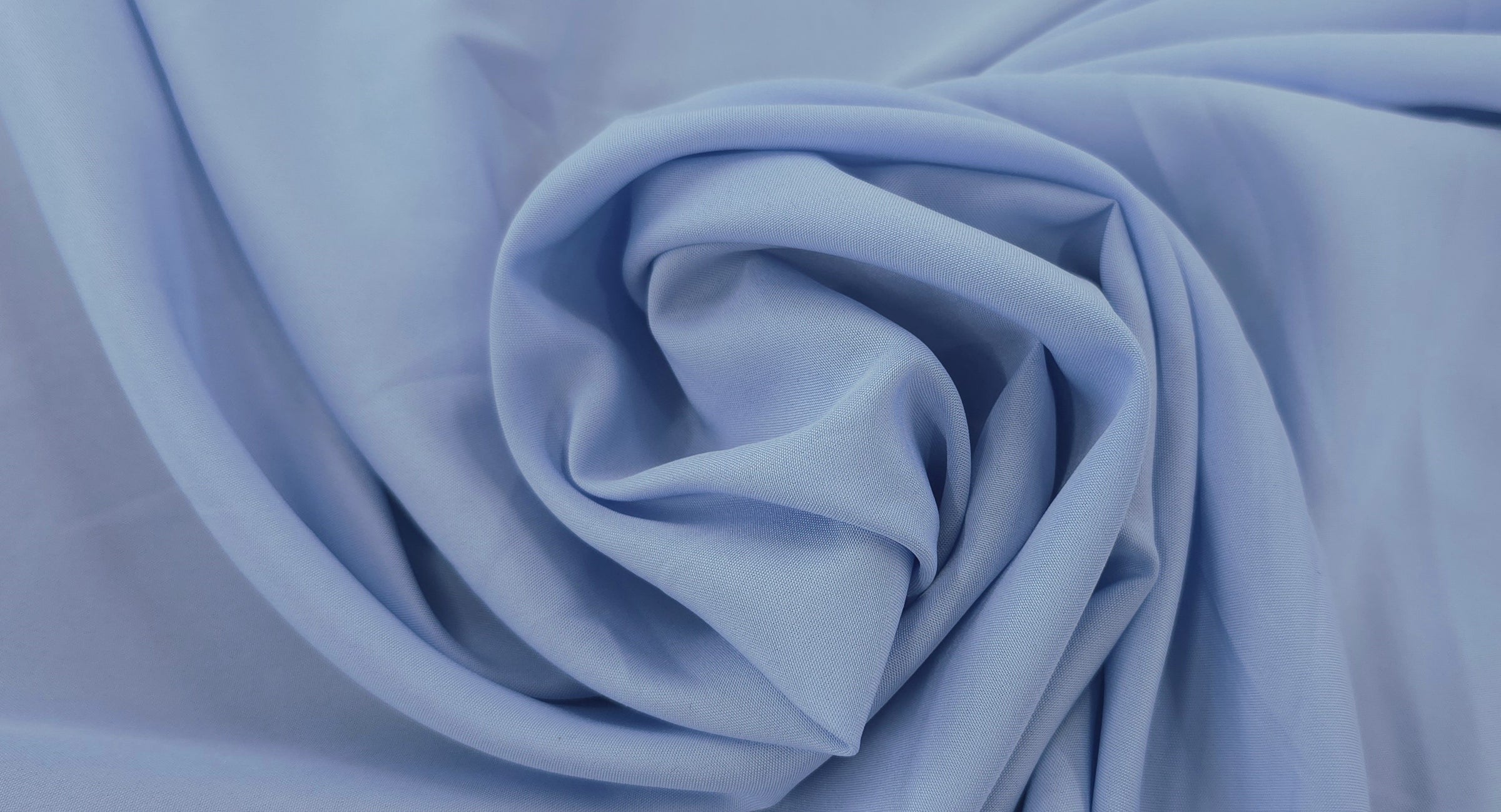 Pongee Polyester Lining Blue