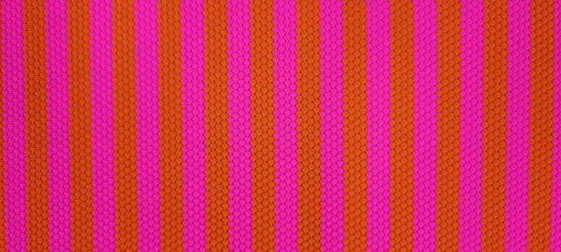 Printed knit neon stripes