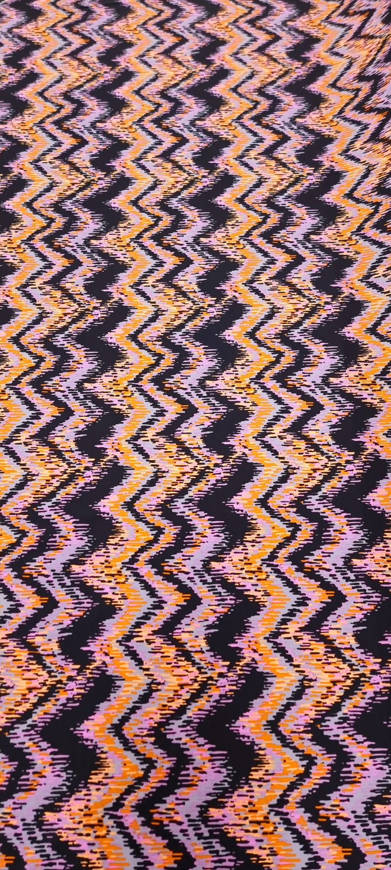 Printed knit zig zag 1