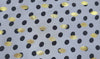 Printed Chiffon Metallic Spot