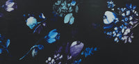 Printed Chiffon Midnight Blossom