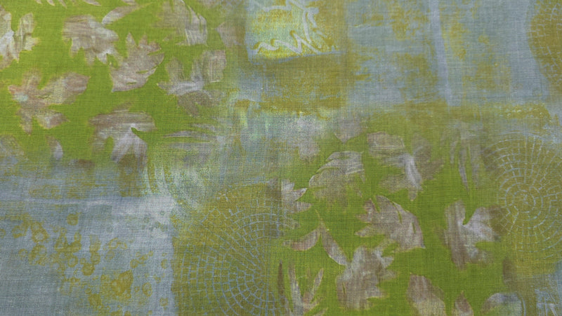 Printed Linen Rustic Melody