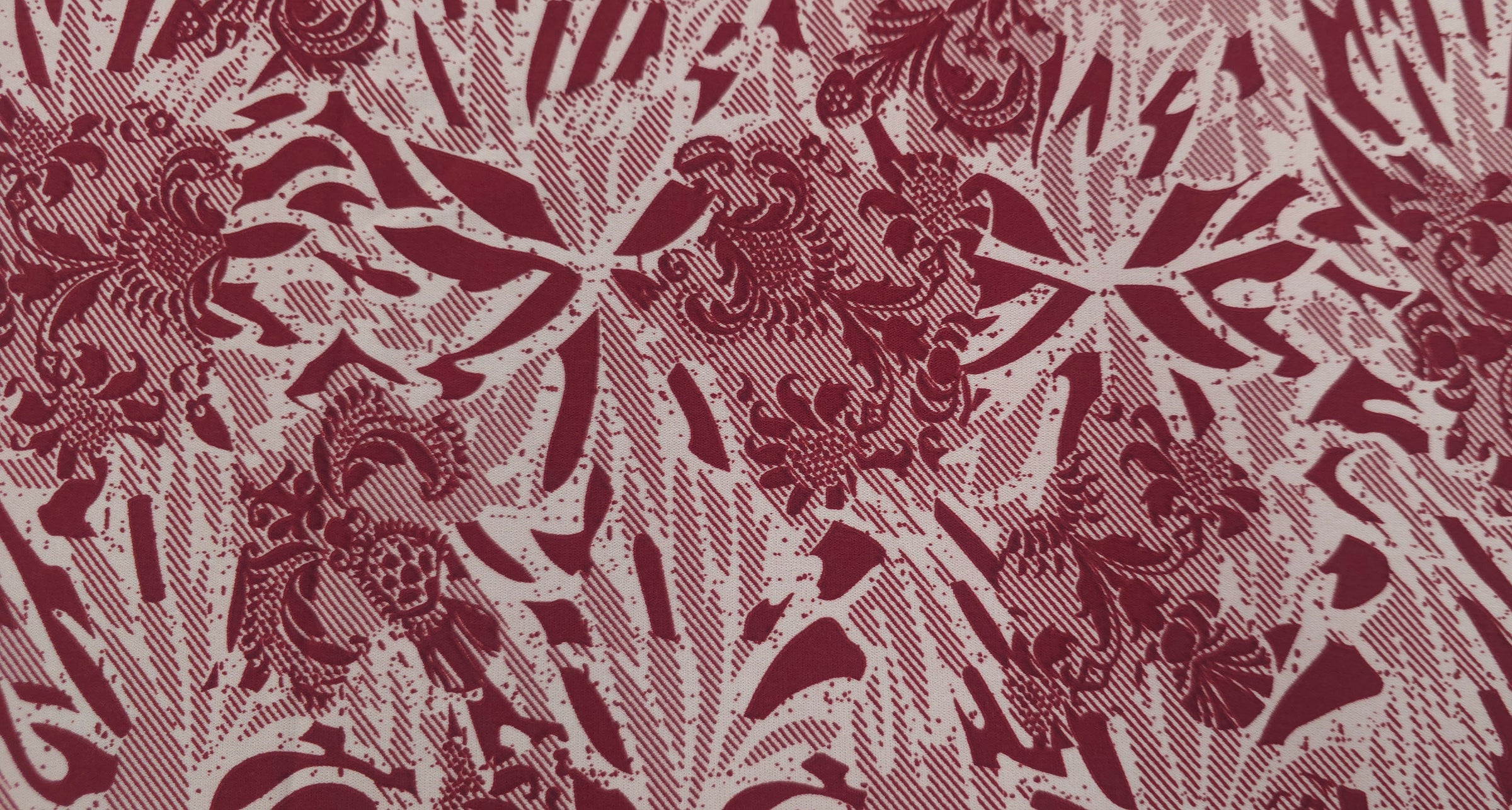 Printed Polyester Sunset Burst
