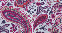 Printed Rayon Paisley Rose