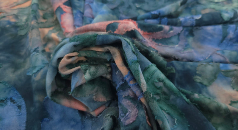 Burnout Knit Tie Dye Medley