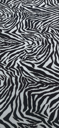 Printed Knit Zebra