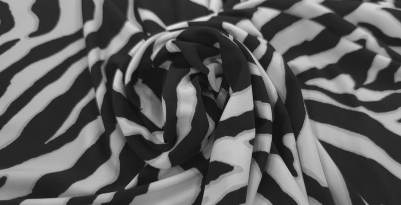 Printed Knit Zebra
