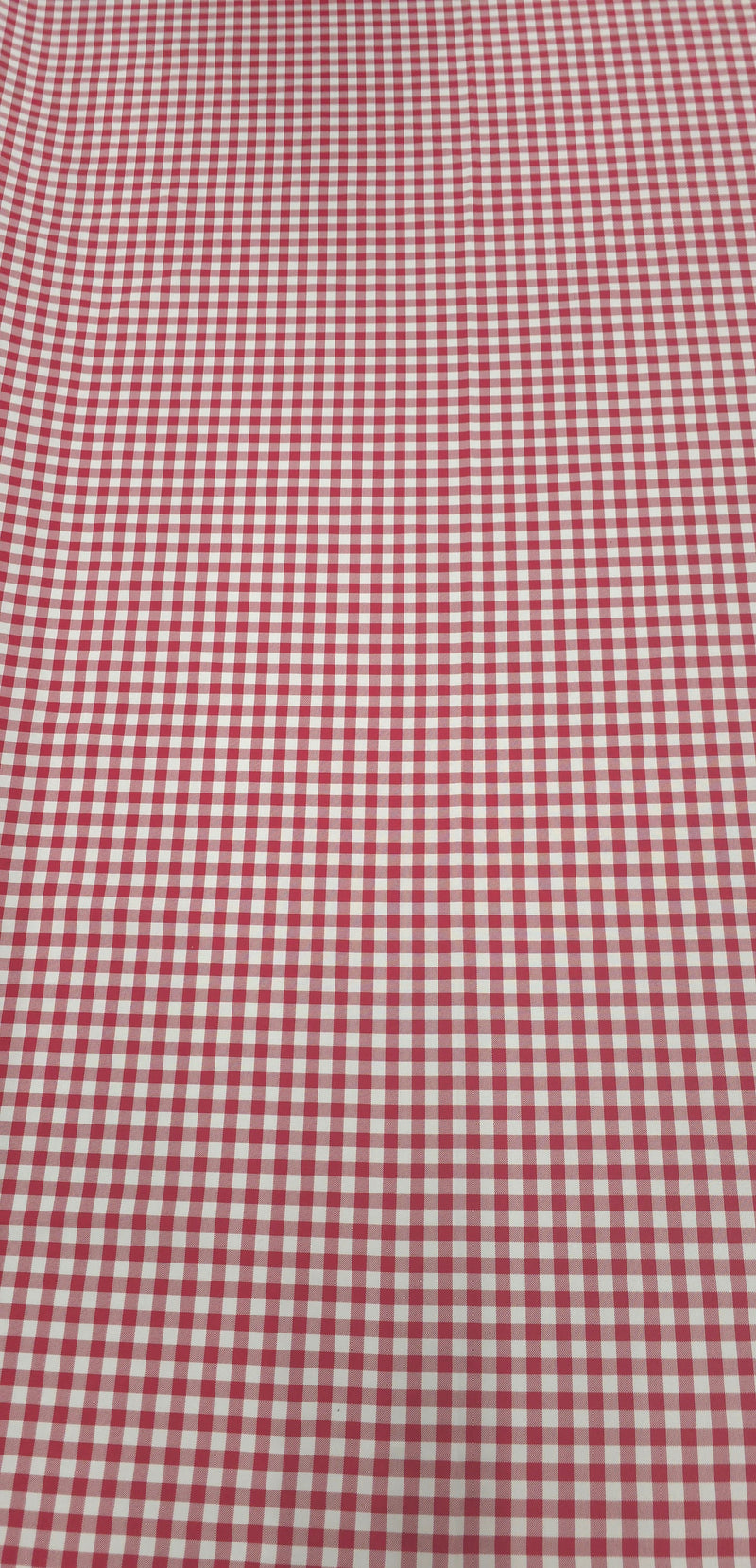 Printed Polyester Tablecloth Check Red