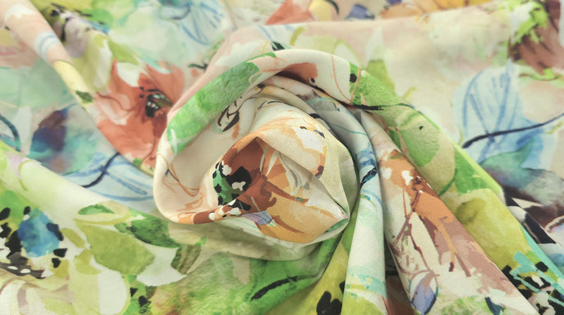 Printed Rayon Artistic Melody