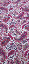 Printed Rayon Paisley Rose