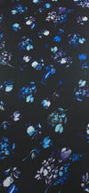 Printed Chiffon Midnight Blossom