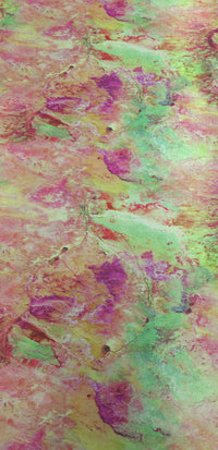 Printed Satin Enchanted Mirage