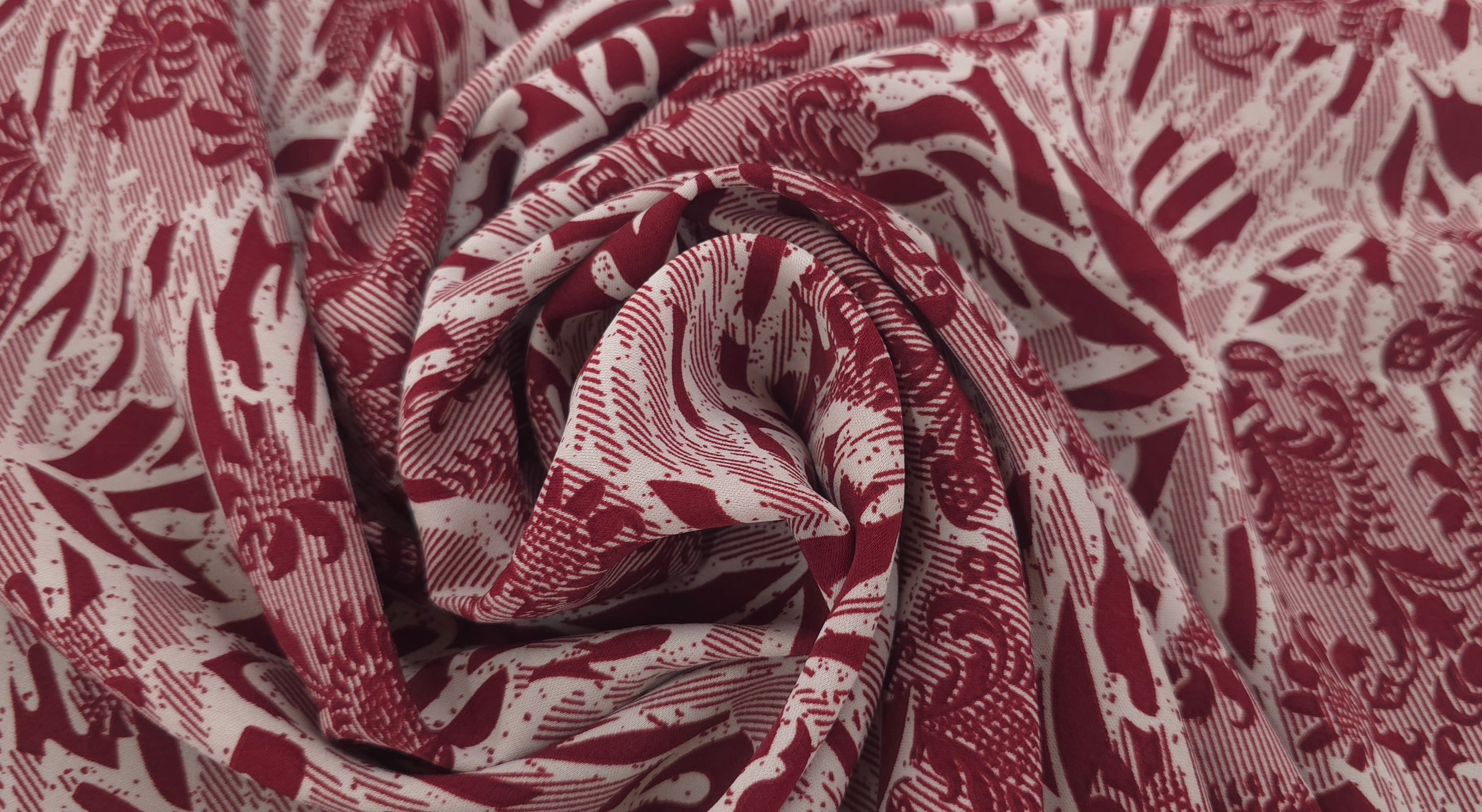 Printed Polyester Sunset Burst