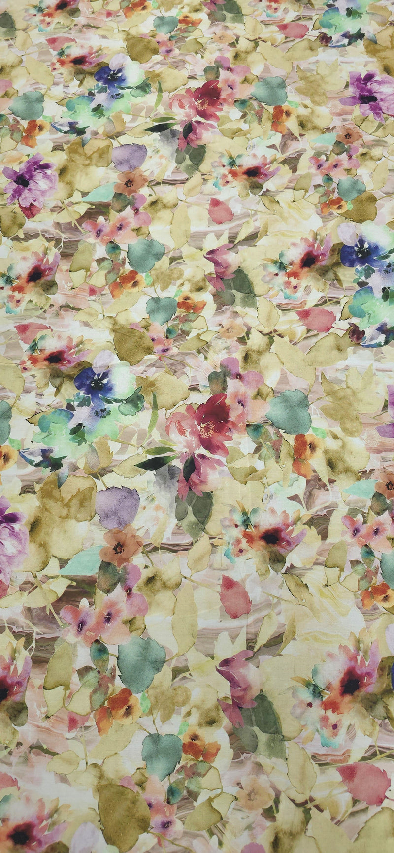 Printed Rayon Floral Promenade