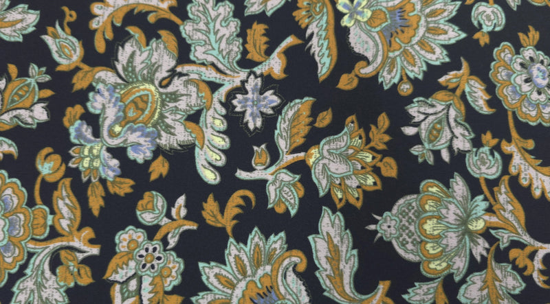 Printed Polyester Paisley Dream