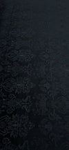 Royal Embossed Stretch Velvet Black 1