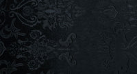 Royal Embossed Stretch Velvet Black