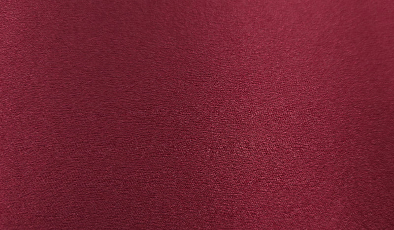 Satin Crepe Burgundy