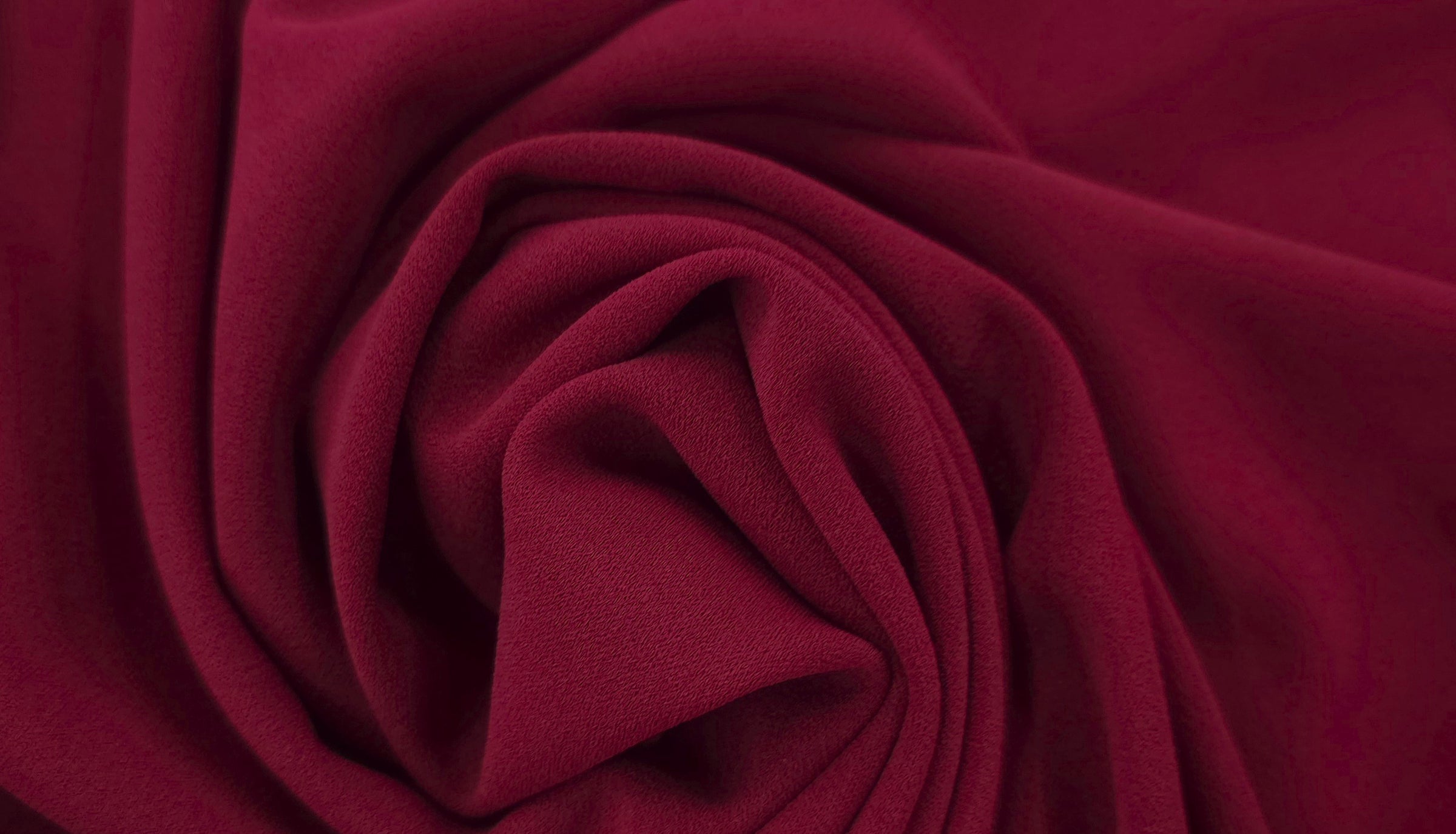 Scuba Crepe Ruby
