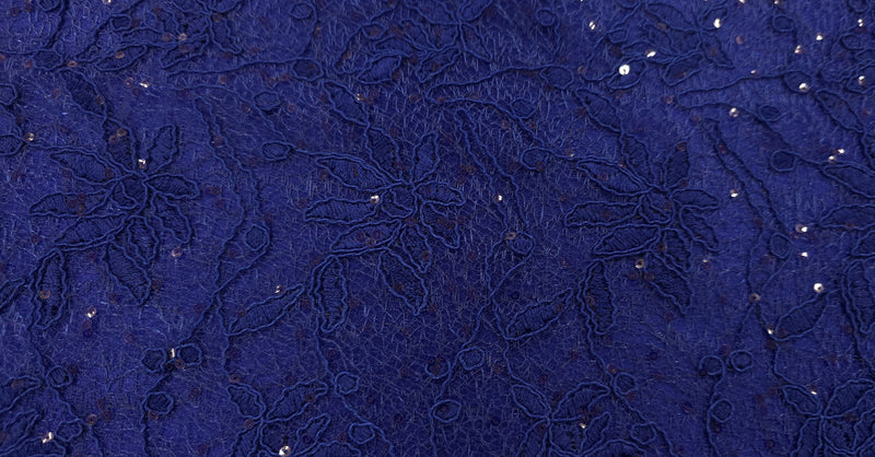 Sequin Corded Lace Fantasia Royal