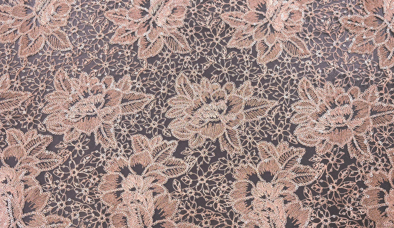 Sequinned Lace Sweet Promise Blush