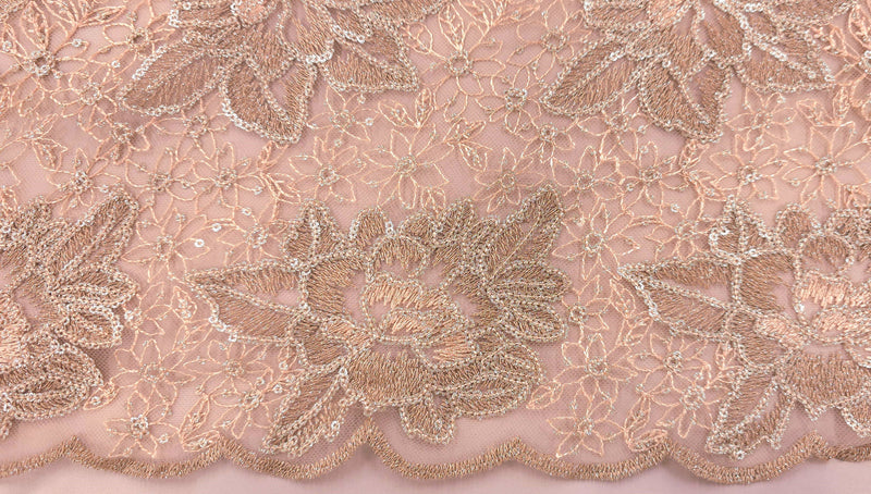 Sequinned Lace Sweet Promise Blush