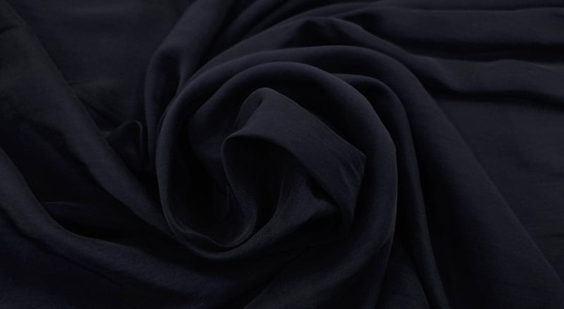 Silk LIke Polyester Navy