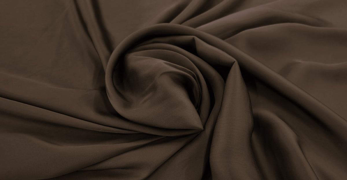 Silk Like Polyester Dark Olive