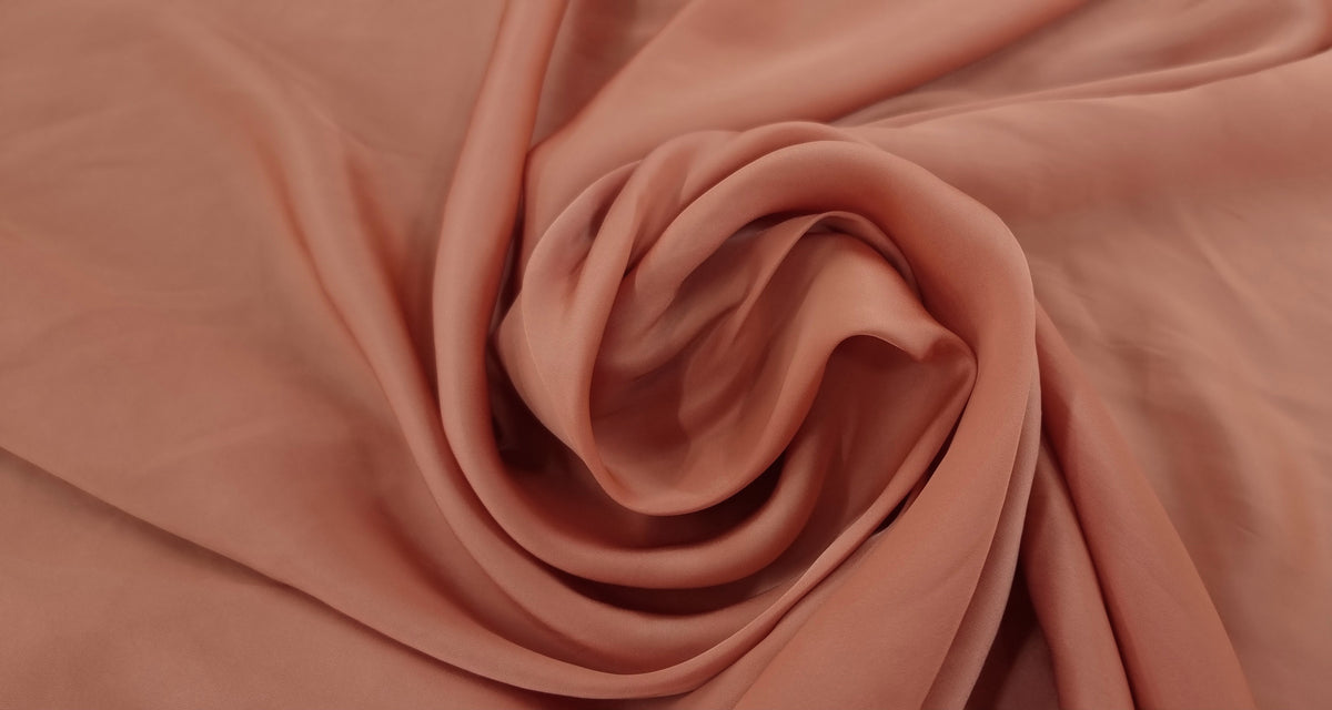 Silk Like Polyester light salmon