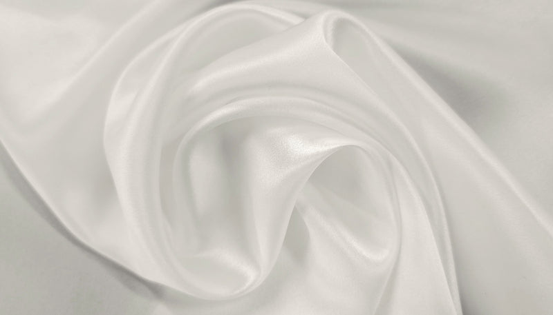 Silk Satin White