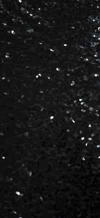 Stretch Sequin Oval Black 1