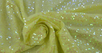 Stretch sequin swirl pearl lemon 2