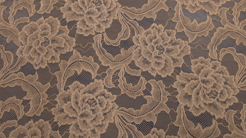 Stretch Lace Intricate Nougat