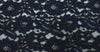 Embroidered Lace Metallic Dream Dark Navy