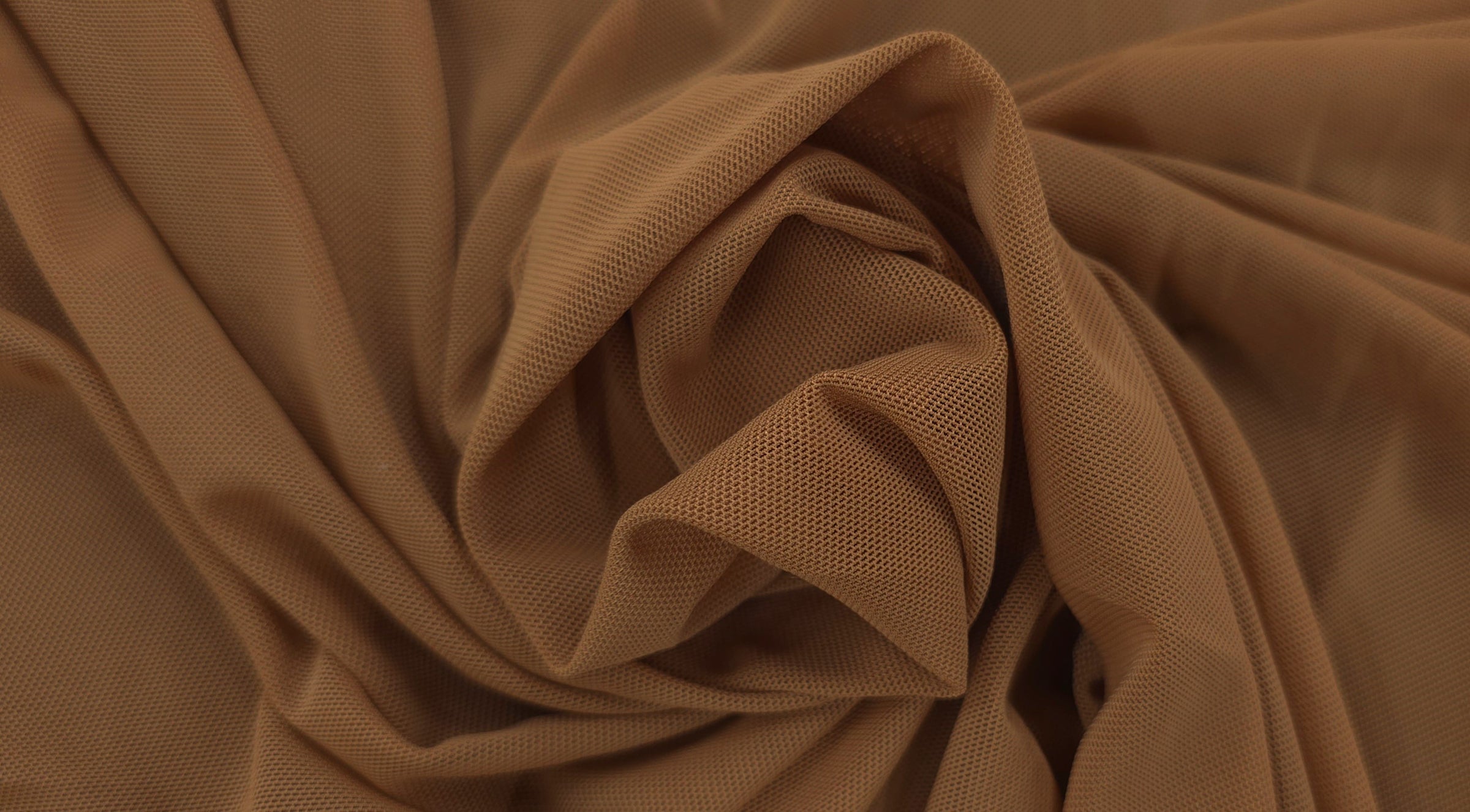 Stretch Mesh Tan