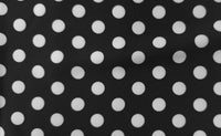 Woven Stretch Polyester Polka Dot