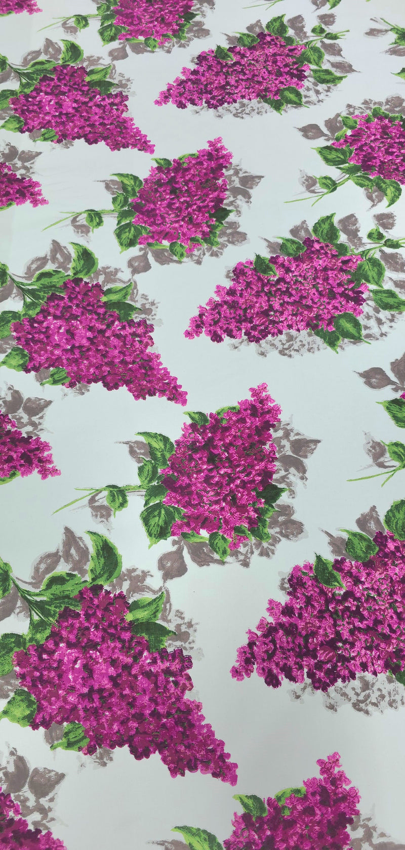 Stretch Cotton Floral Vines