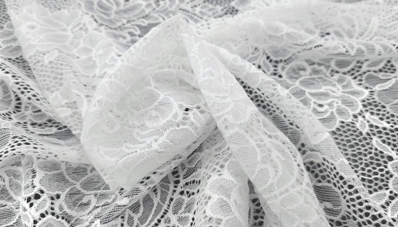 Stretch Lace Dream White