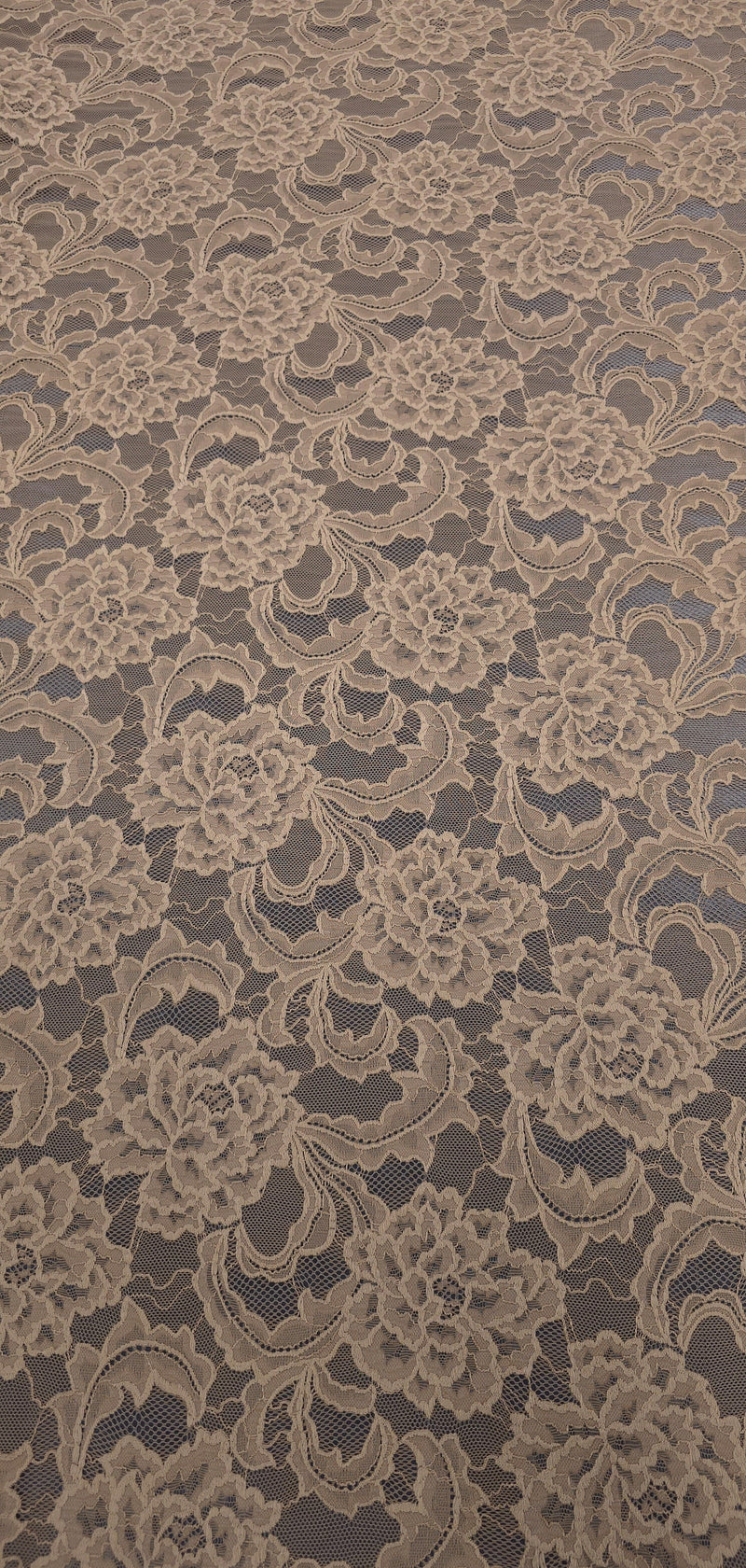 Stretch Lace Intricate Nougat