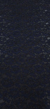 Embroidered Lace Metallic Dream Dark Navy