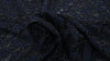 Embroidered Lace Metallic Dream Dark Navy