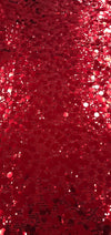 Stretch Sequin Bedazzled Red