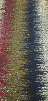 Stretch Sequin Jigsaw Stripes
