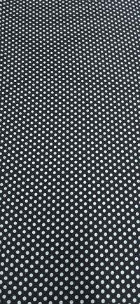 Woven Stretch Polyester Polka Dot