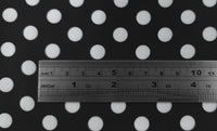 Woven Stretch Polyester Polka Dot