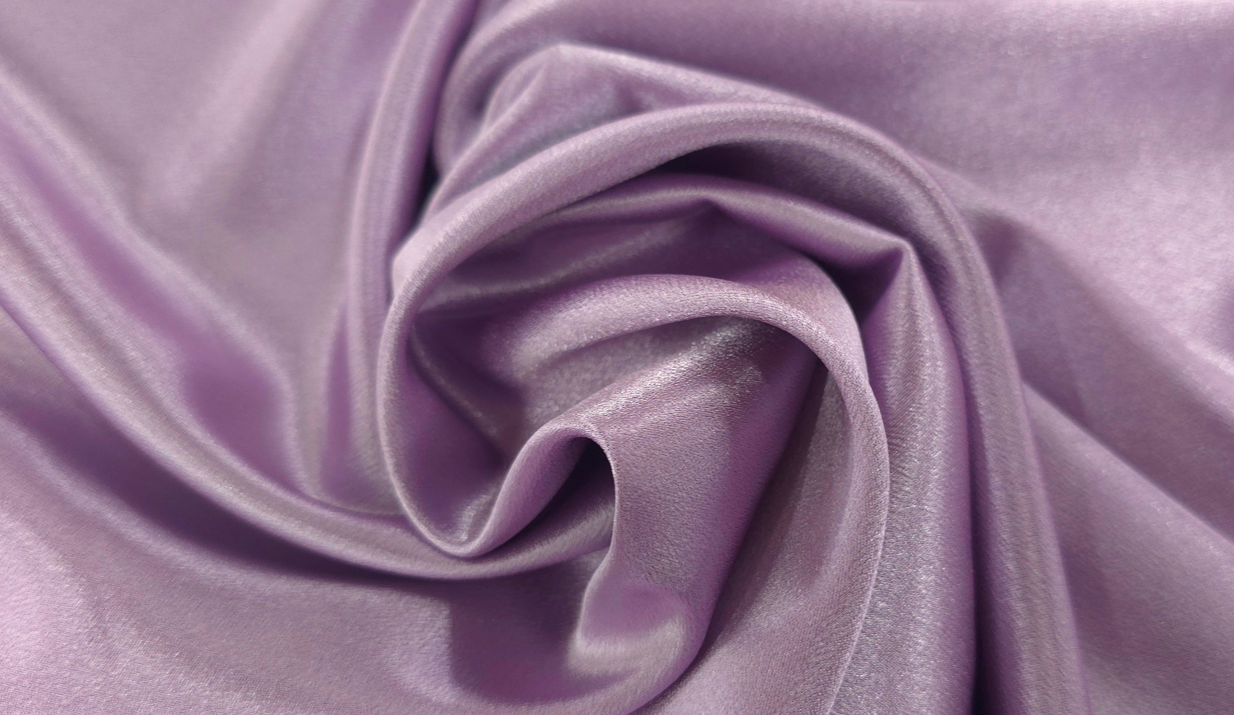 Stretch Satin Crepe Mauve