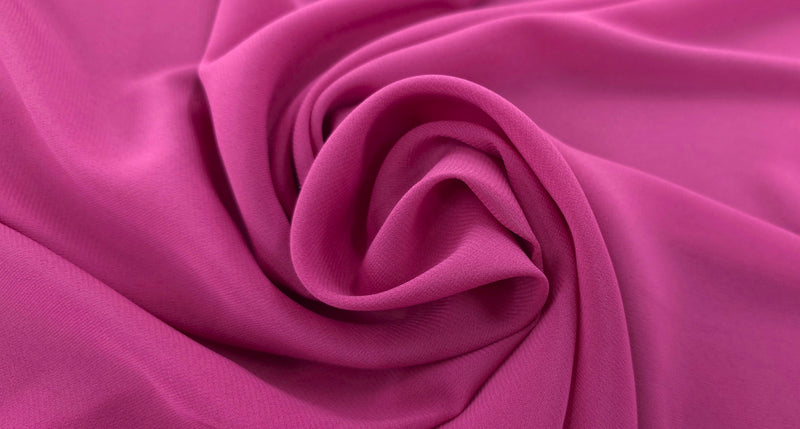 Stretch Chiffon Hot Pink