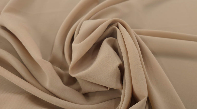 Stretch Chiffon Nude