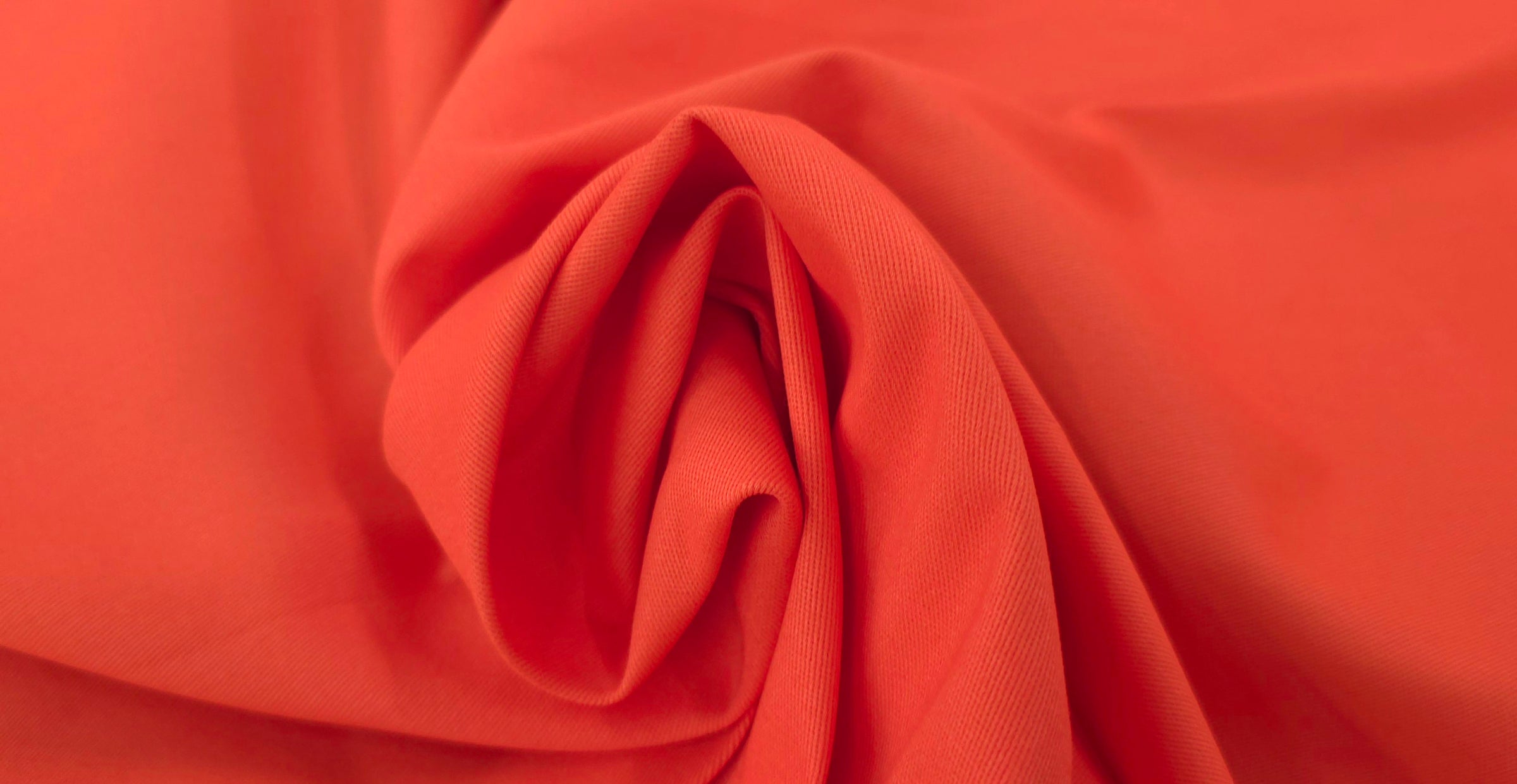 Stretch Cotton Coral
